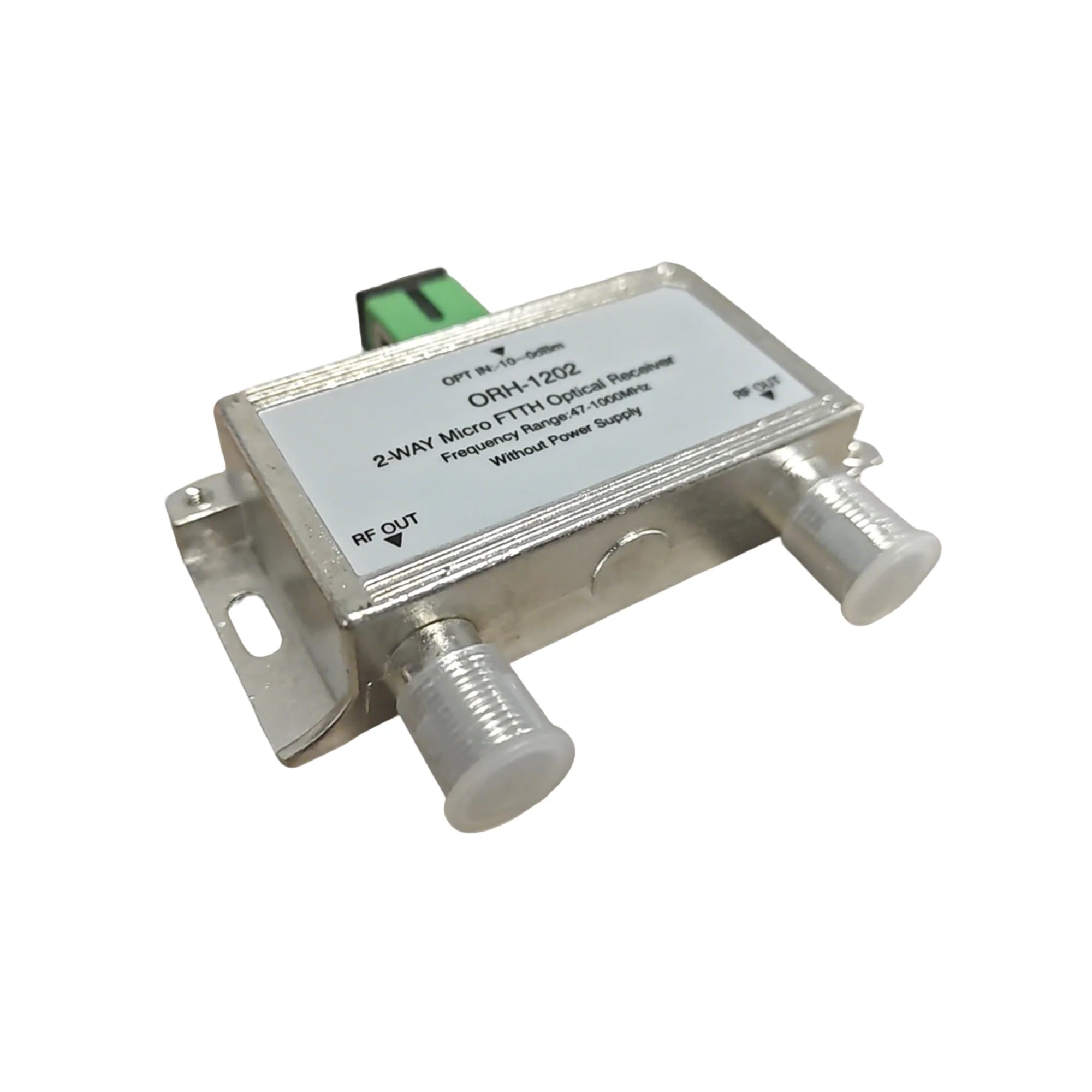 FTTH Optical Receiver Cable TV User Optical-to-Electrical Converter Home Network Mini Optical Connector Dual-Fiber CATV Dedicate Oasis Select 1202