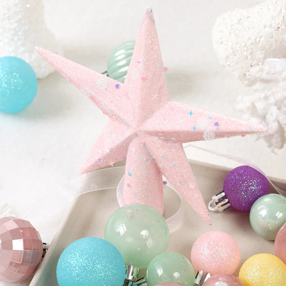 Table Centerpieces Macaron Christmas Balls Easy Storage Christmas Balls 15.5*7.5*15.5cm Crafted From Good Materials Oasis Select