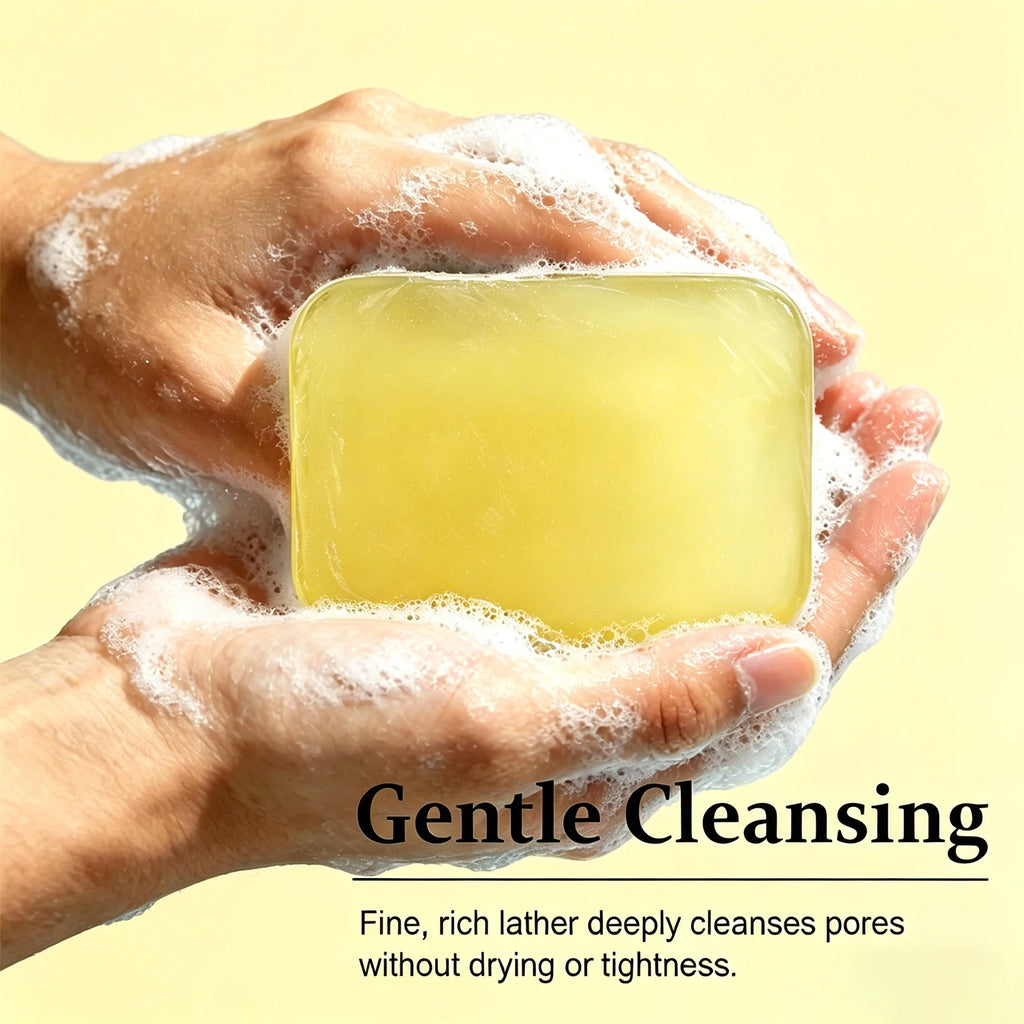 Natural Lemon Handmade Soap – Organic Essential Oil Bar