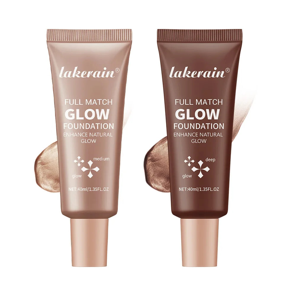 Glowing Foundation Natural Glow Enhancer Moisturizing Lightweight Base Multi-purpose Highlighter Liquid Foundation Cosmetics Oasis Select 3 and 4