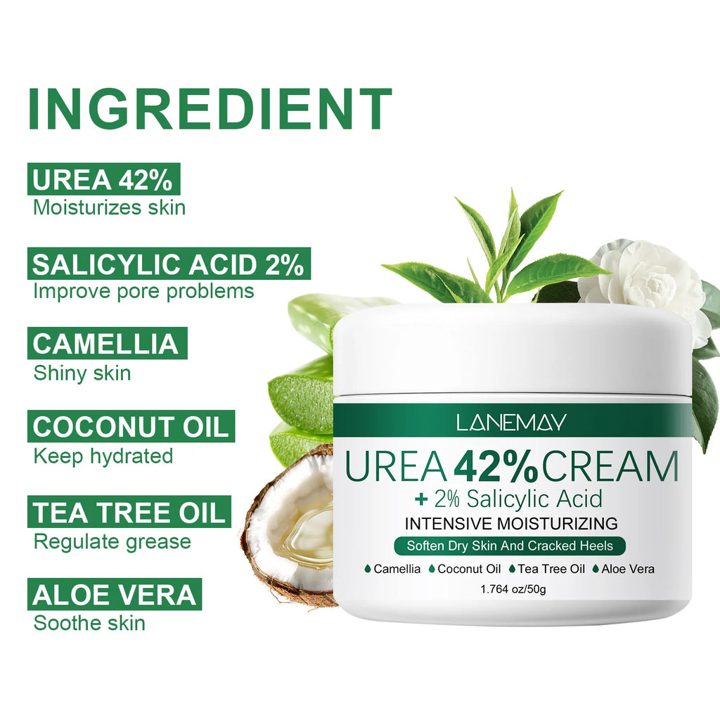 2-Pack 42% Urea & Salicylic Acid Hand & Foot Cream | Deep Moisture