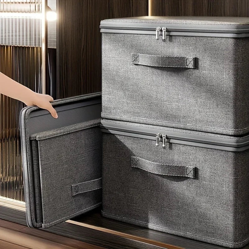 Multifunctional Box with , Large Capacity Quilt Storage Box Bra Storage Box Underwear Organizer Oasis Select