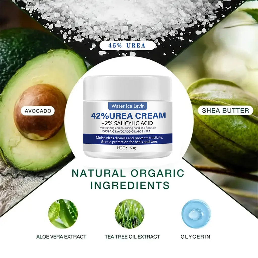 42% Urea Foot Cream with Aloe Vera – Deep Moisturizing 50g Foot Cream Oasis Select