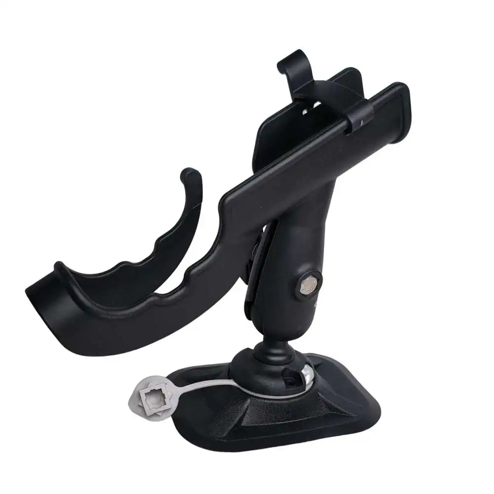 Plastic Canoe Kayak Fishing Rod Winder Rod Holder Support Tool Adjustable Bait Caster Rod Holder Oasis Select Flat Base