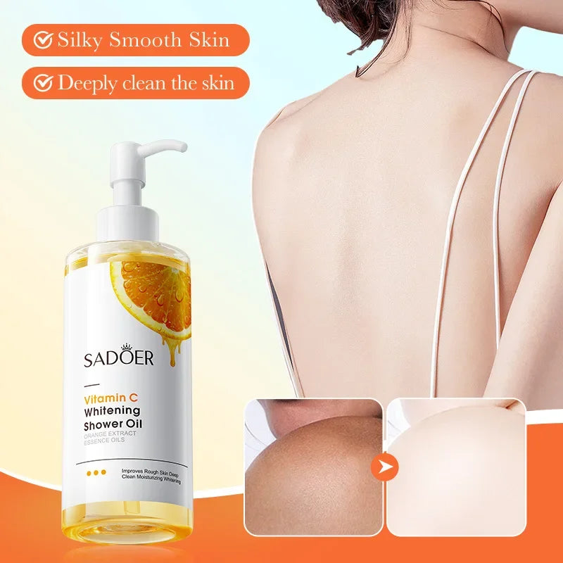 250Ml Vitamin C Whitening Cleansing Body Wash Whitening Shower Oils Beauty Health Body Cleansers Oasis Select Whitening