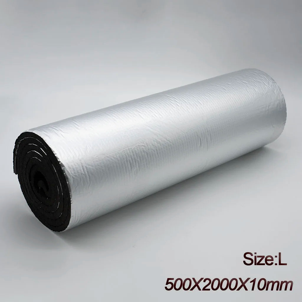 Car Sound Deadening Mat 5mm 10mm Heat Noise Insulation Pad 2000x500mm 250x400mm Hood Roof Door Wall Acoustic Foam Accessory Oasis Select 500mmx2000mmx10mm