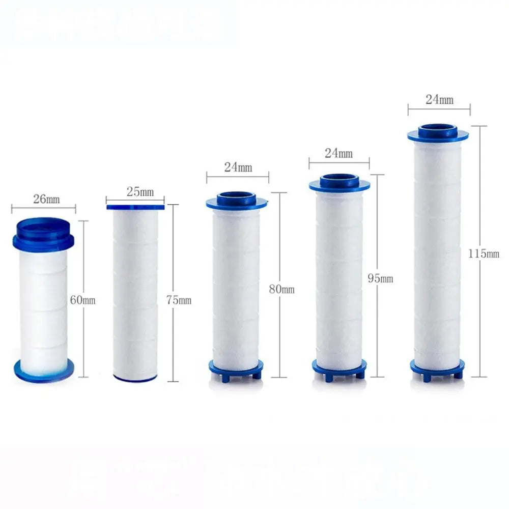 5-Pack PP Cotton Shower Filter Cartridges | Water Purification