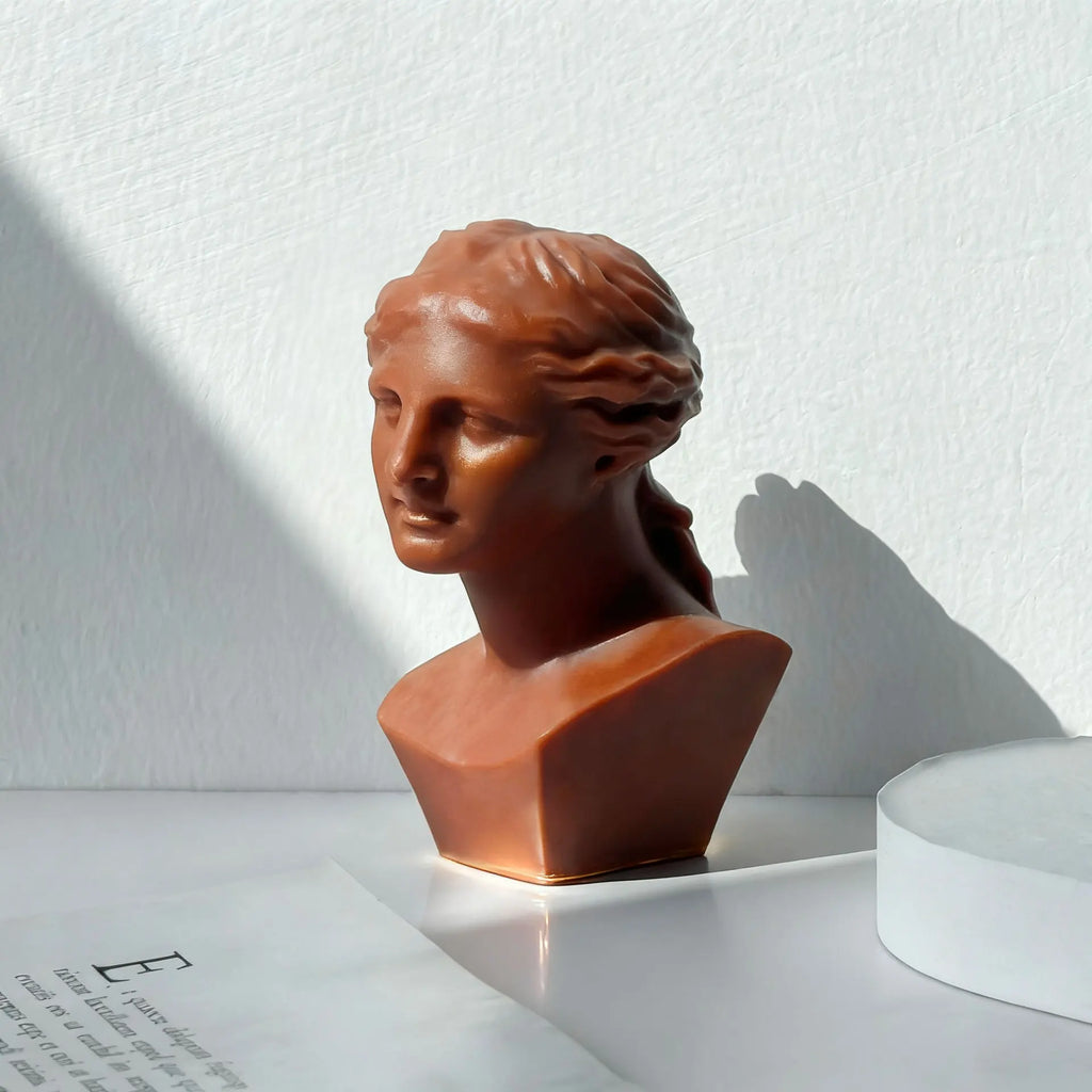 David Shape Silicone Scented Candle Mold DIY 3D Portrait Resin Mould Human Body Gypsum Making Tool Craft Gifts Home Decor Oasis Select