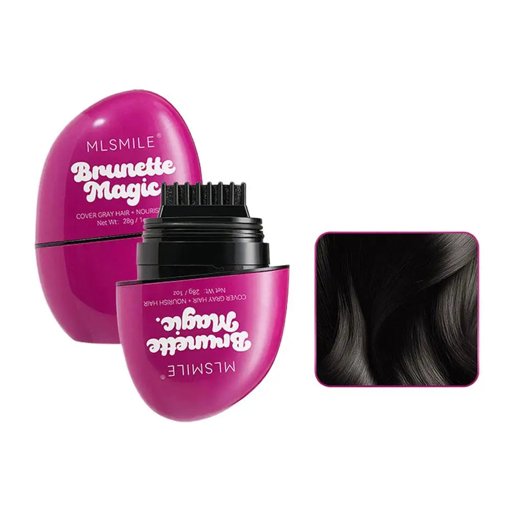 Temporary Hair Color Stick & Comb – Instant Gray Root Concealer Hair Root Concealer Oasis Select A CN