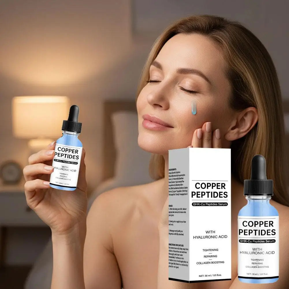 GHK-Cu Copper Peptides Serum with Hyaluronic Acid 30ml