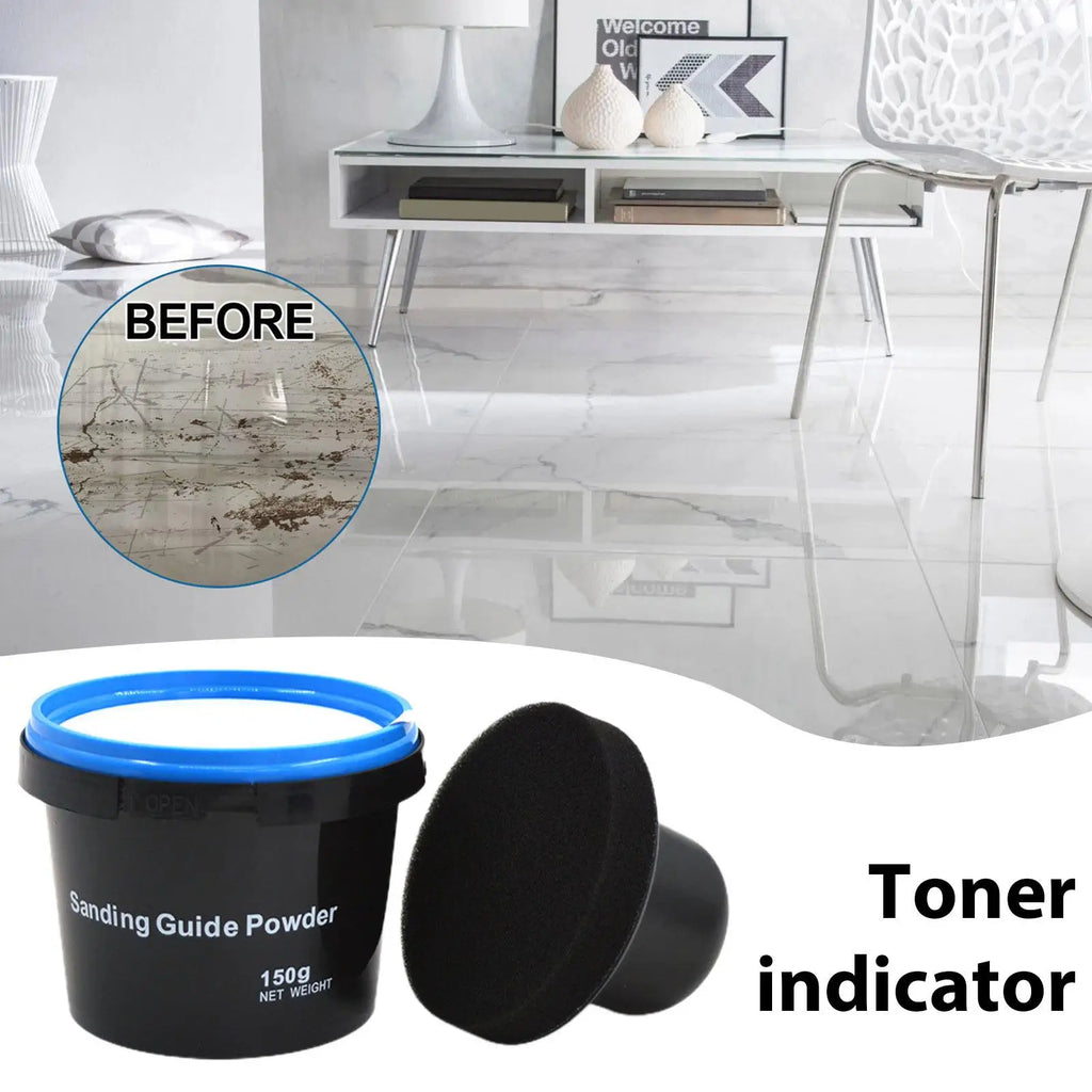 Sanding Guide Coat Powder Leak-Proof Black Guide Coat Powder Reusable Portable Tool with Handle Multipurpose Dry Guide Coat Oasis Select