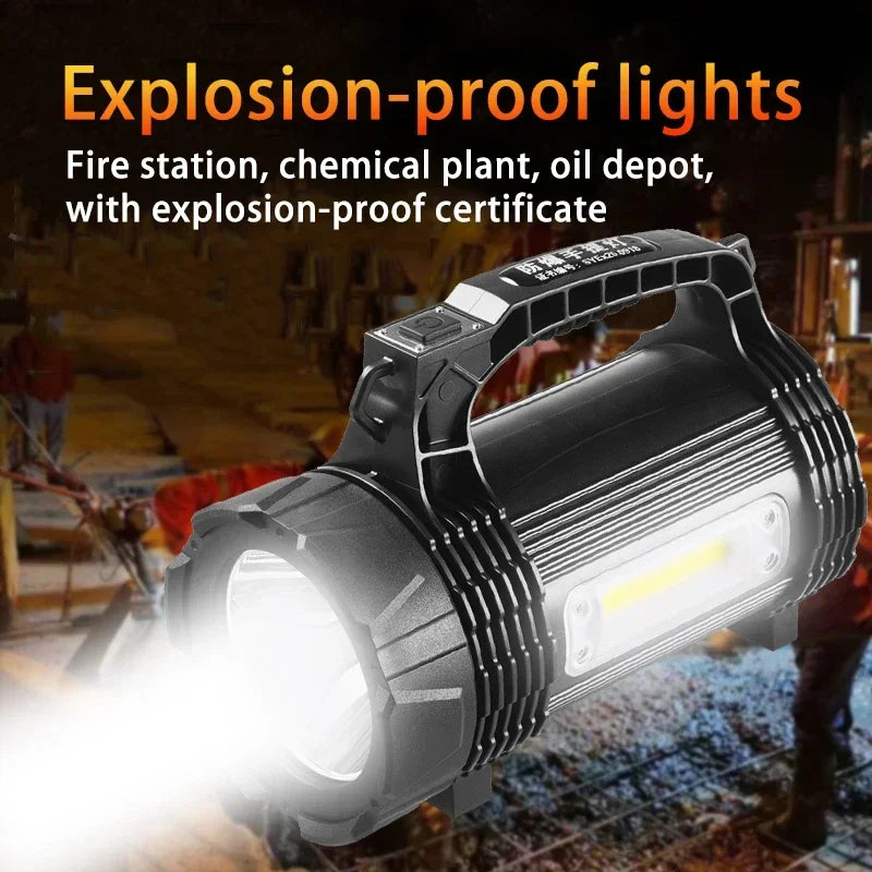 POCKETMAN 3800LM LED Searchlight USB Rechargeable Waterproof