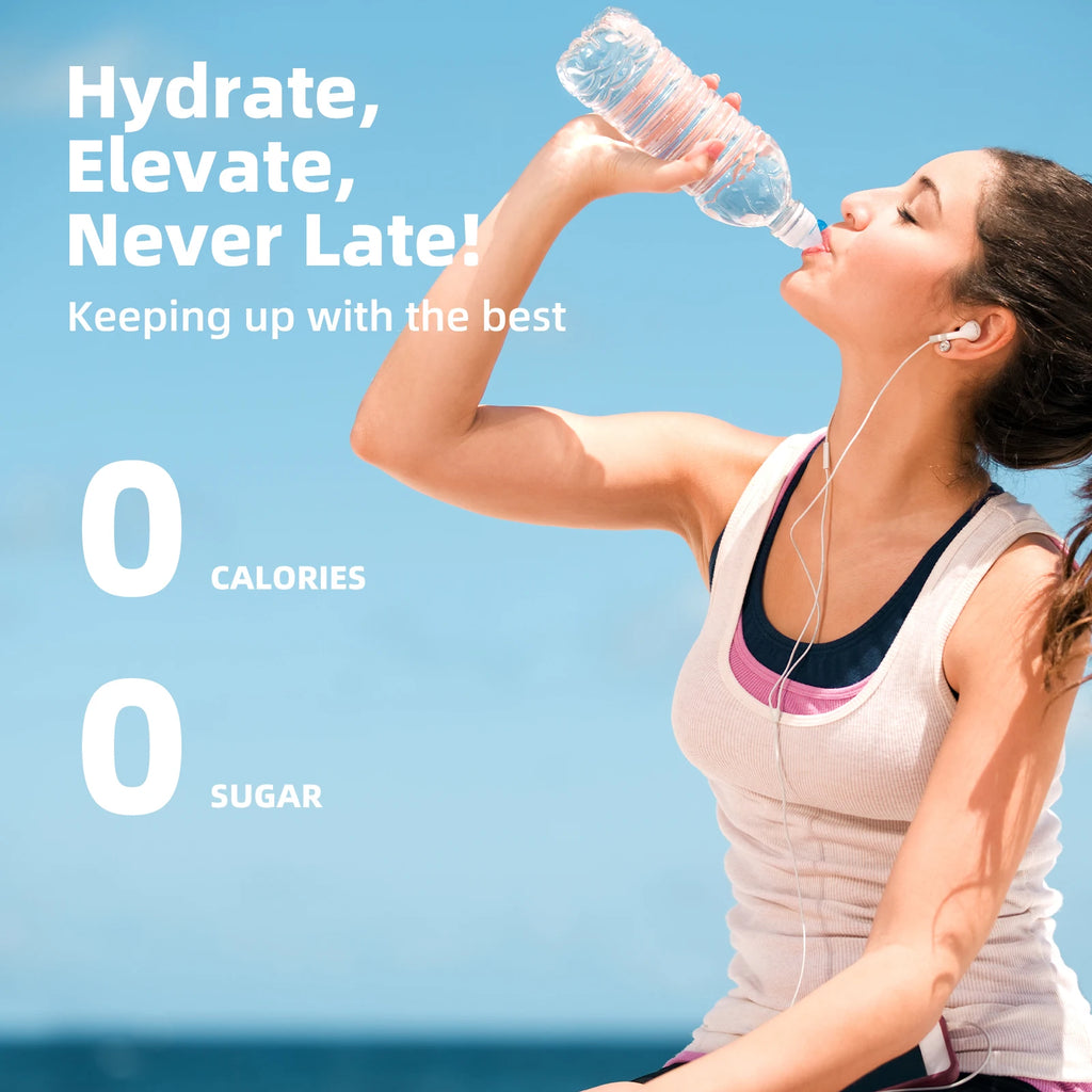 Electrolyte Powder Sugar Free & 0 Calories Mixture Electrolyte Drinks Quickly Hydrate Provide Endurance & Energy Support Non GMO Oasis Select