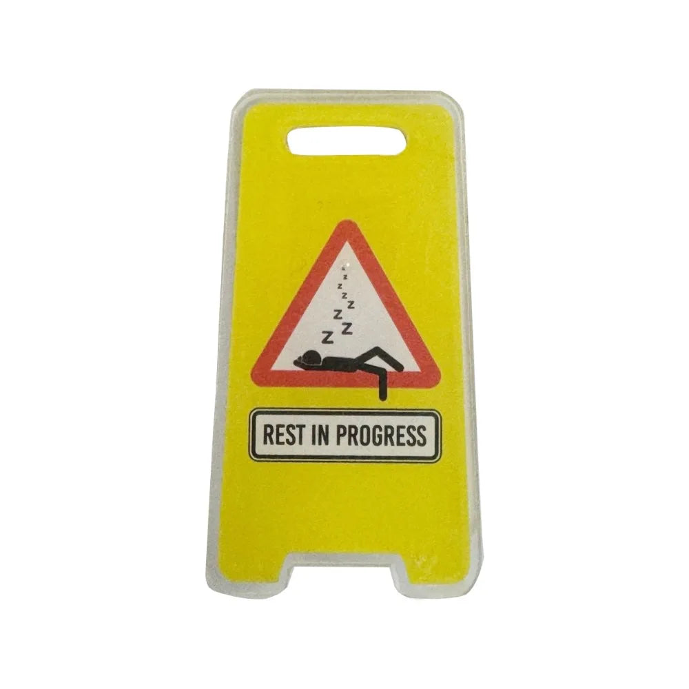 Hilarious 'Sorry, Yesterday Was The Deadline for All Complaints' Acrylic Desk Sign Fun Office Desktop Decor Accessory Oasis Select Rest station sign