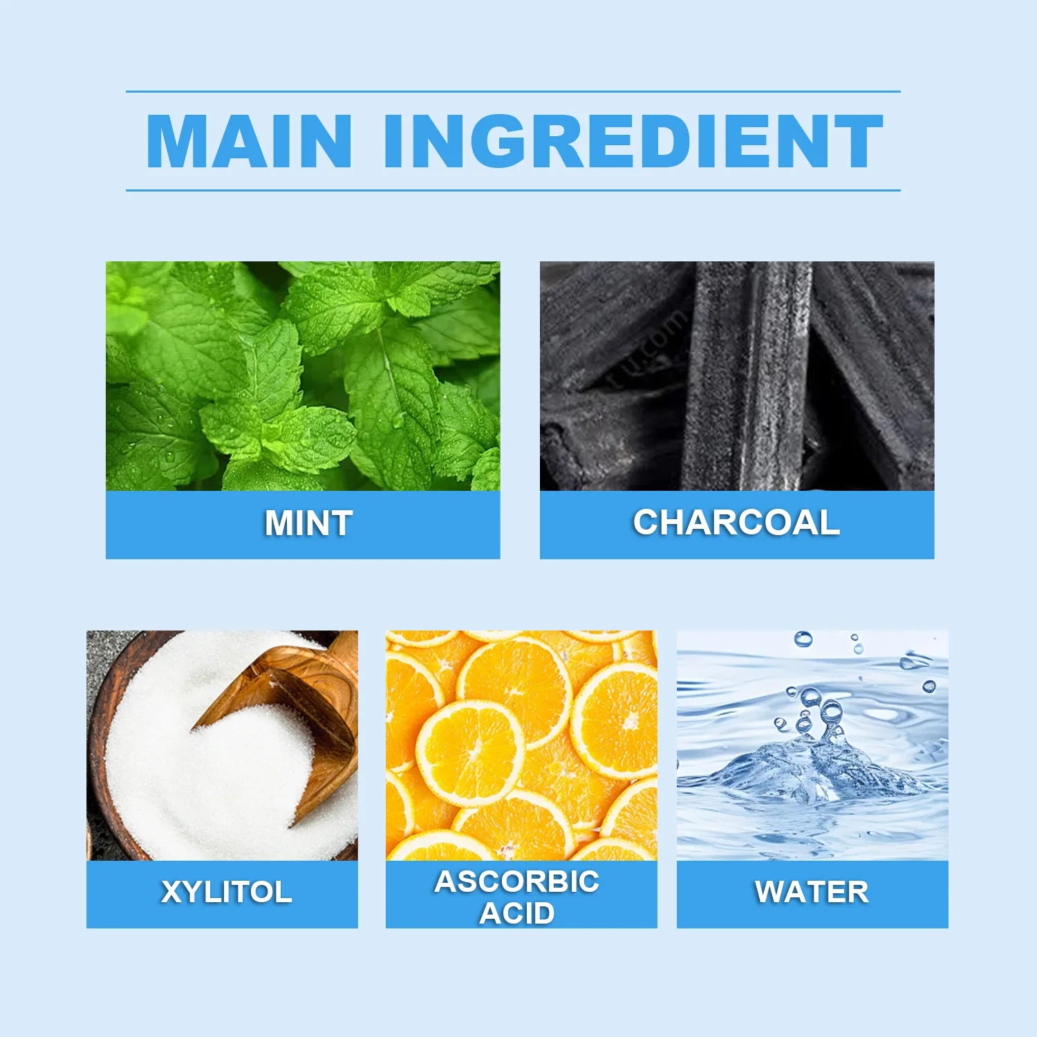 Activated Charcoal Toothpaste – Fresh Mint & Brightening 80g