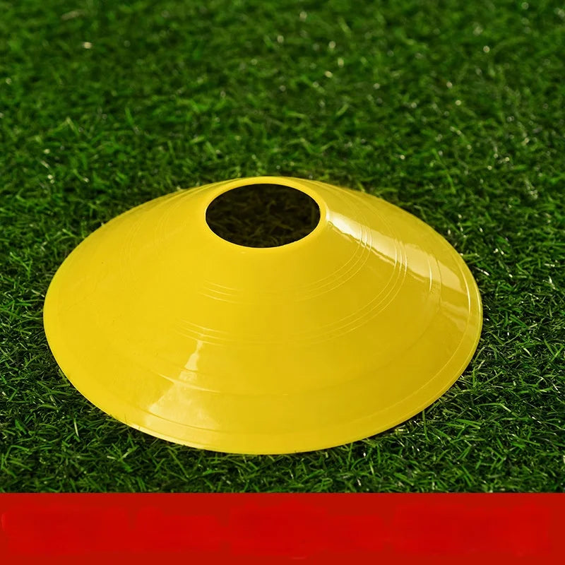 FootballTraining LogoTraining Obstacle Logo Plate Obstacle Marking Discs Marking Signpost Roadblocks SoccerTraining Supplies Oasis Select Yellow