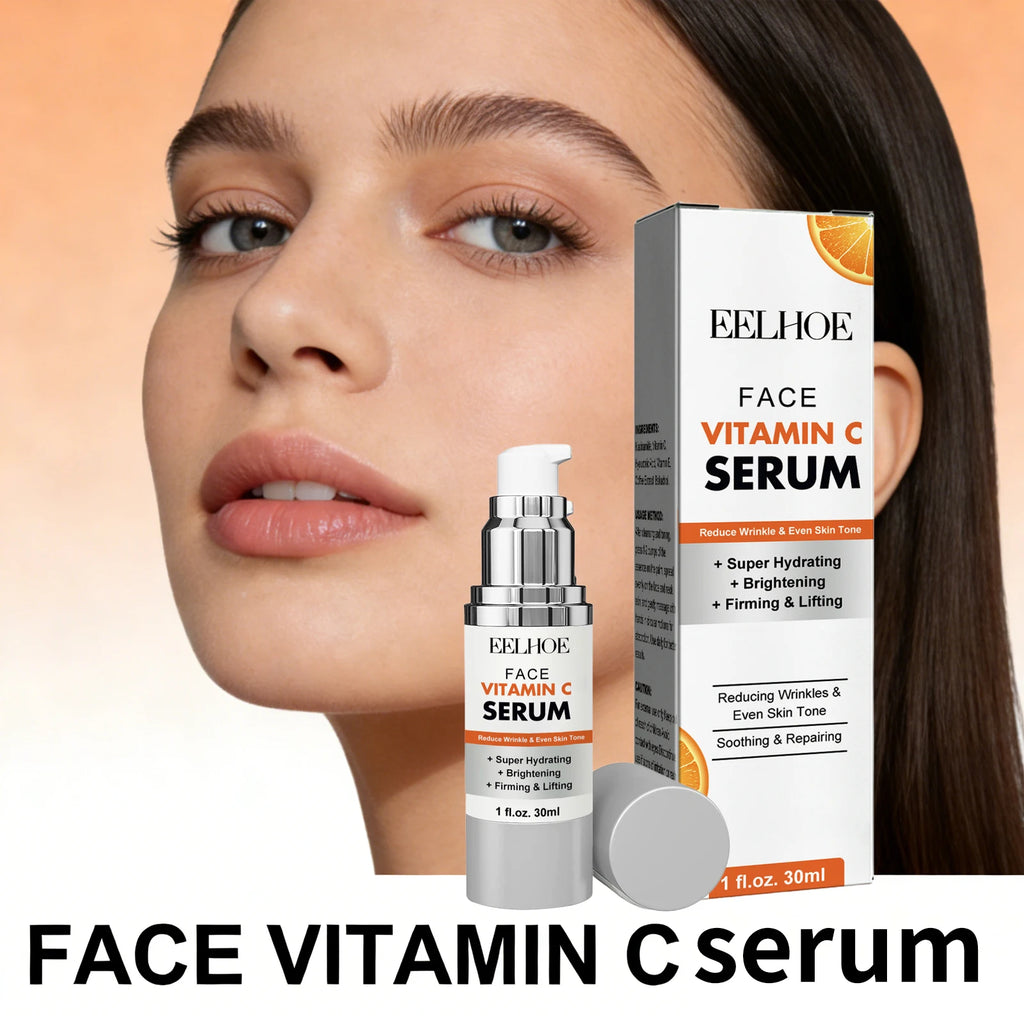 Vitamin C Face Serum Firming Lifting Brightening Skin Even Skin Tone Essence Improve Dullness Deep Moisturizing Facial Skin Care Oasis Select