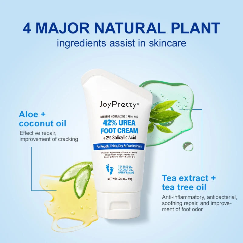 Urea Foot Cream Moisturizing Exfoliating Hand Feet Dead Skin Removal Anti Peeling Heels Repair Mask Foot Skin Care Products Oasis Select