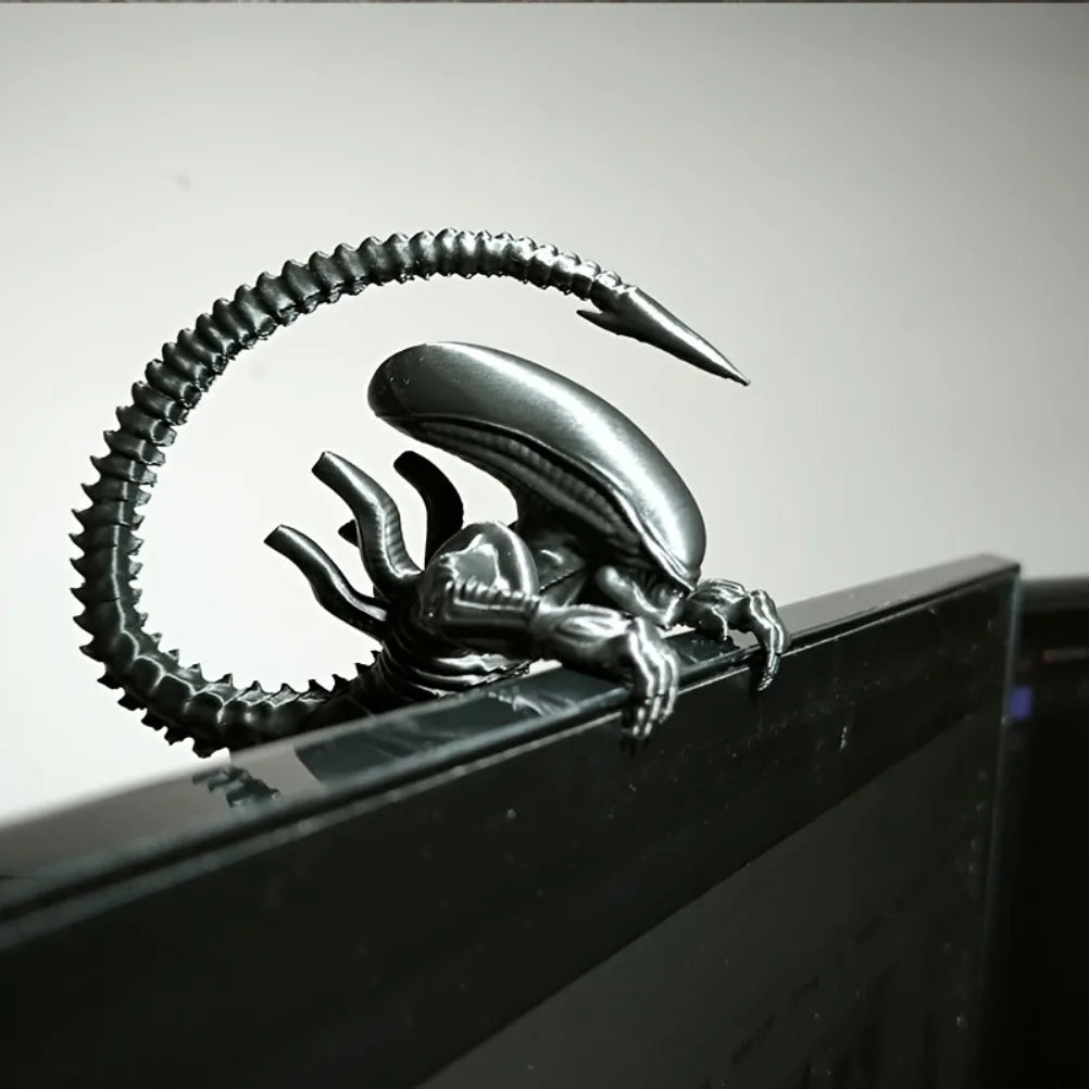 3D Printed Monster Ornaments Computer Screen Decoration Cool Desktop Decoration Doll Desktop Decorative Sculpture Decorations Oasis Select