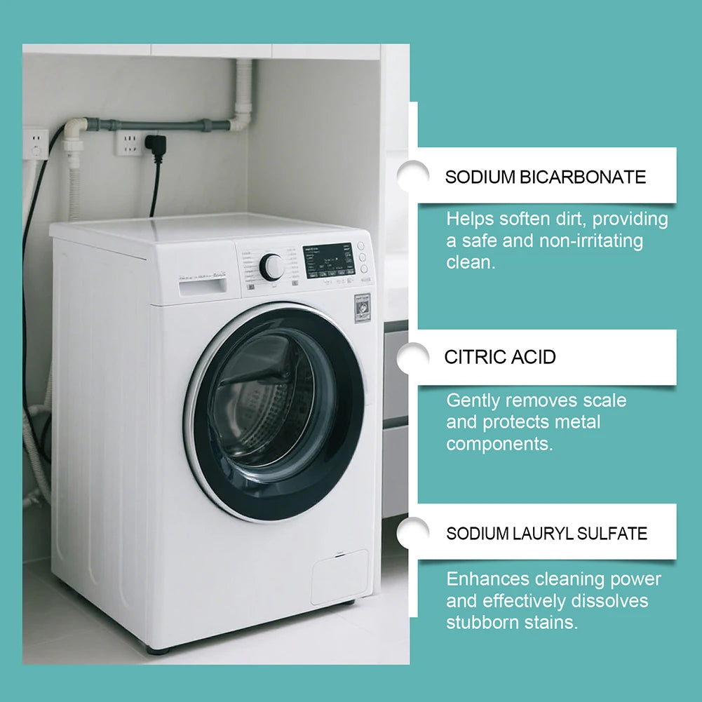 Washing Machine Cleaner Tablets | Deep Clean & Descale 12 Pack