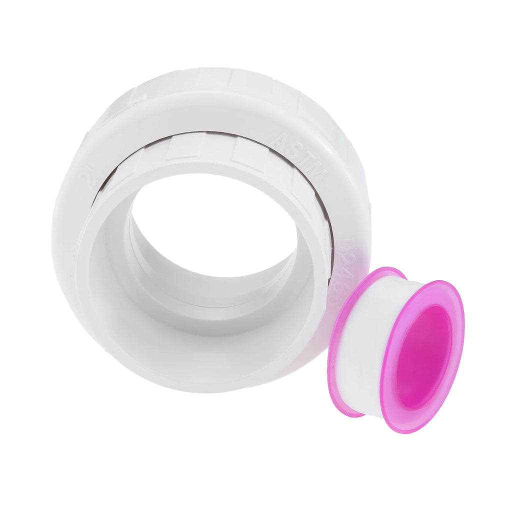 PVC Ferrule Joint & 1 Pc Tape Suitable for Irrigation,Water Park,Aquarium Pipeline with EPDM O-ring No Leakage and Tight Sealing Oasis Select Default Title