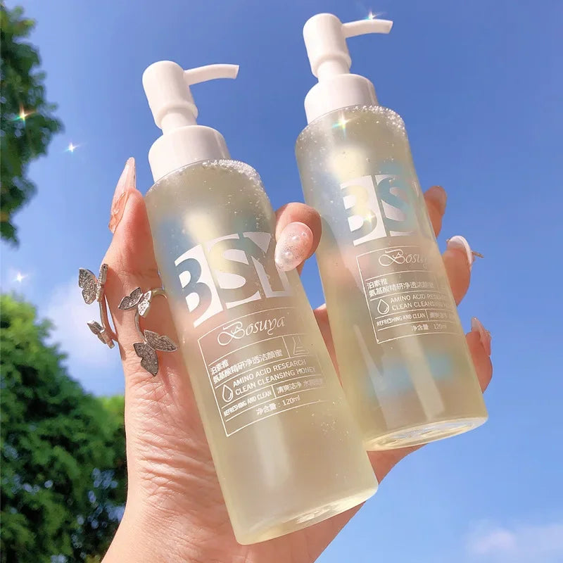 120ml Amino Acid Facial Cleanser, Deep Gentle Cleansing, Oil Control, Purifying Cleansing Honey Face Exfoliator Oasis Select