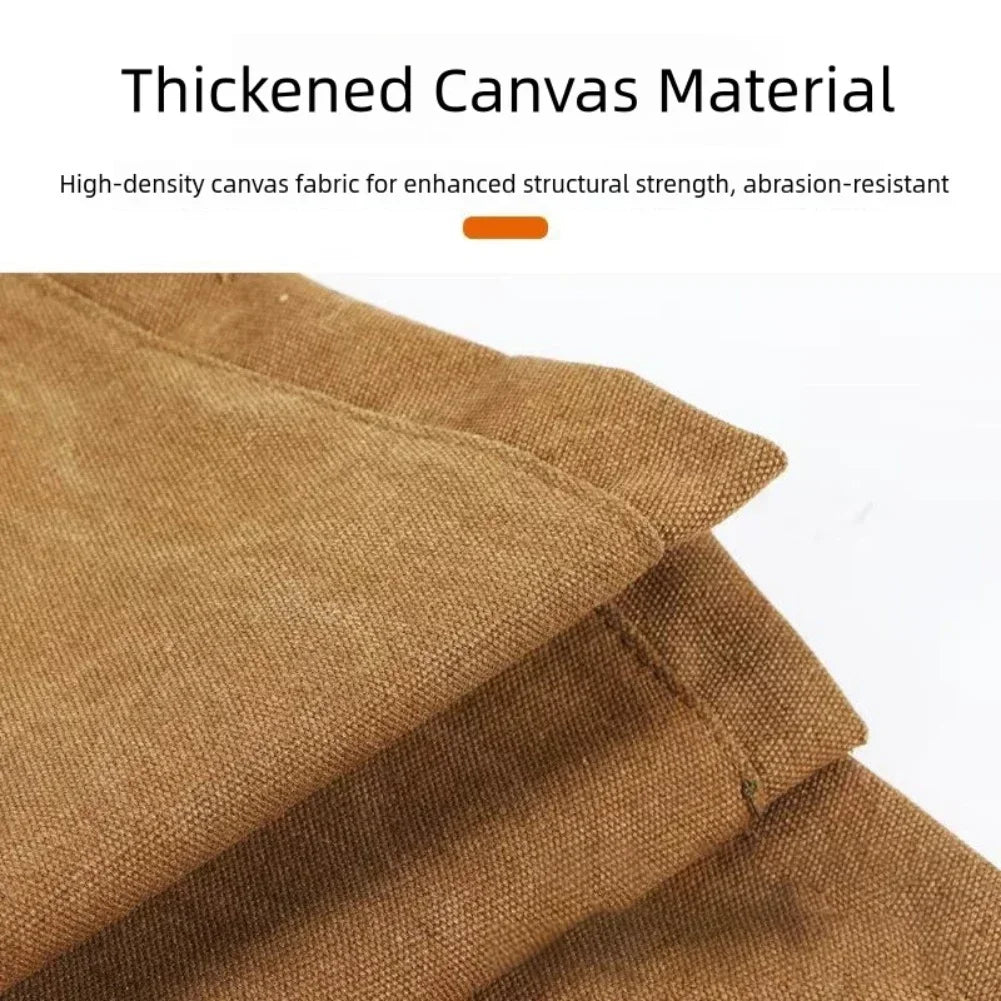 Fishing Rod Carrying Bag 120/130/140cm Canvas Portable Large Capacity Waterproof Storage Bag Fishing Equipment Accessories Oasis Select