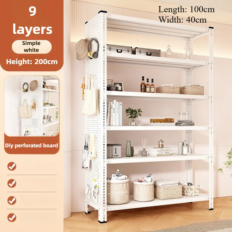 Shelves with holes and plates Household shelves Shelves Multi-layer floor Oasis Select Sixth floor 200