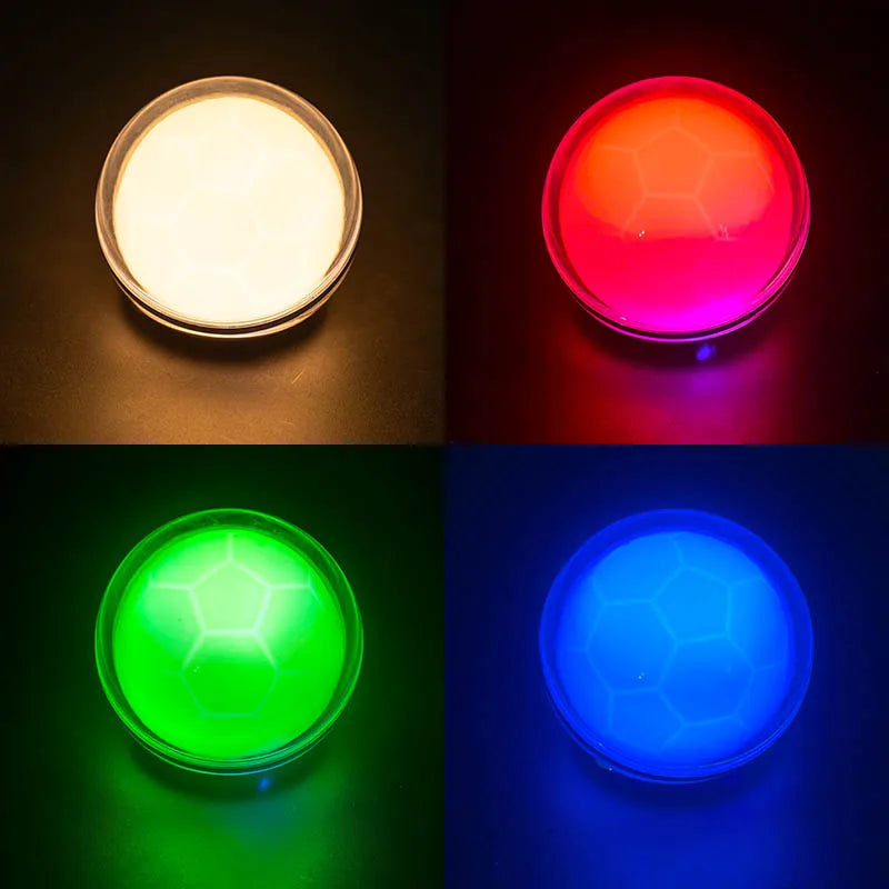Portable Rechargeable Football Design Outdoor Light Emergency Camping Lamp Warm Night Lighting for Home and Camping Use Oasis Select