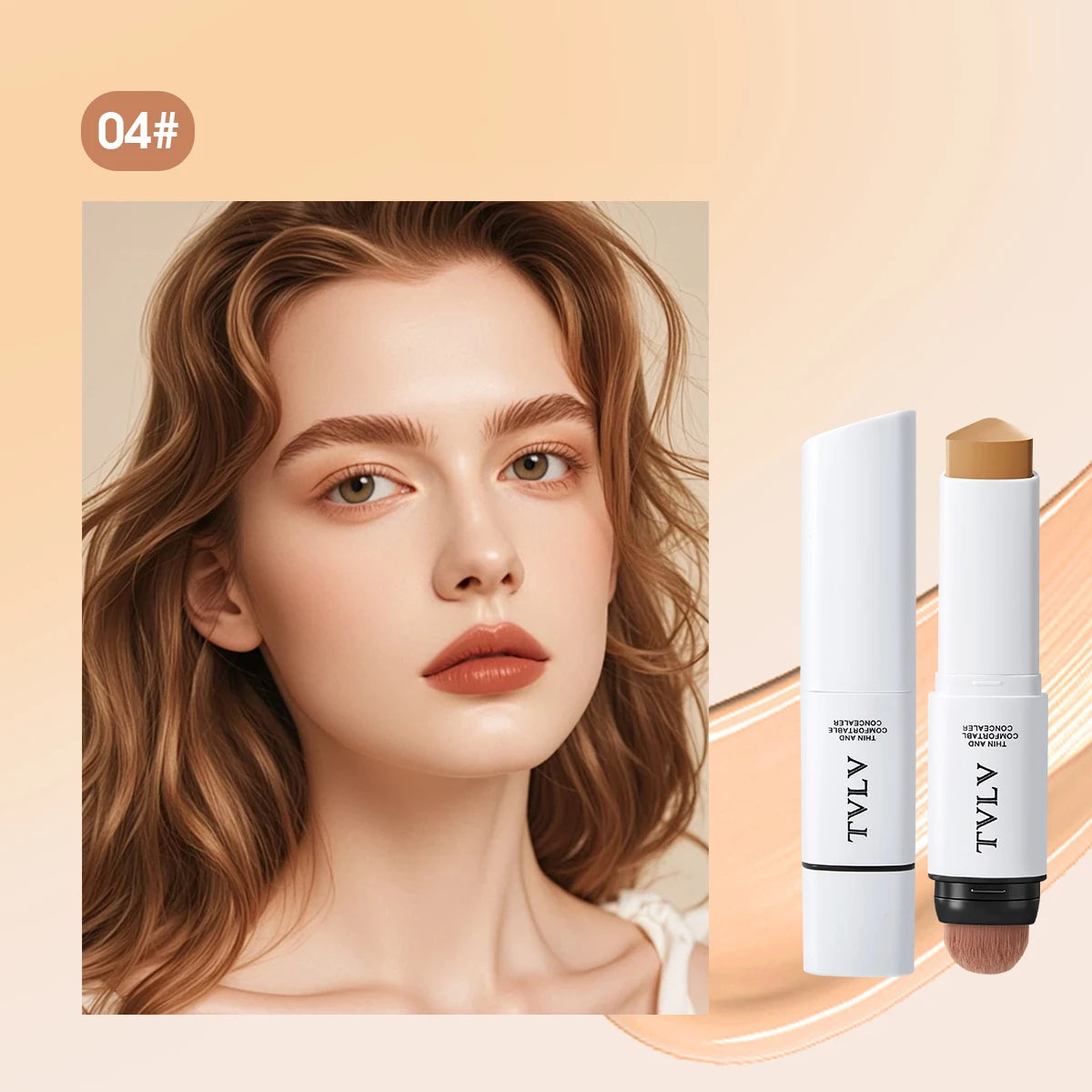 Double-Ended Cream Concealer – Full Coverage Natural Finish Cream Concealer Oasis Select 04