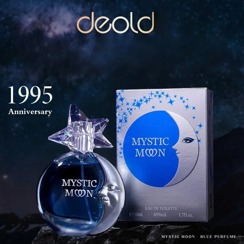 Angel Star Perfume Master-level Alien Eau De Toilette Women Elegant Charm Fresh Natural Vitality Dating Fragrance Spray Oasis Select Moon Blue 50ML