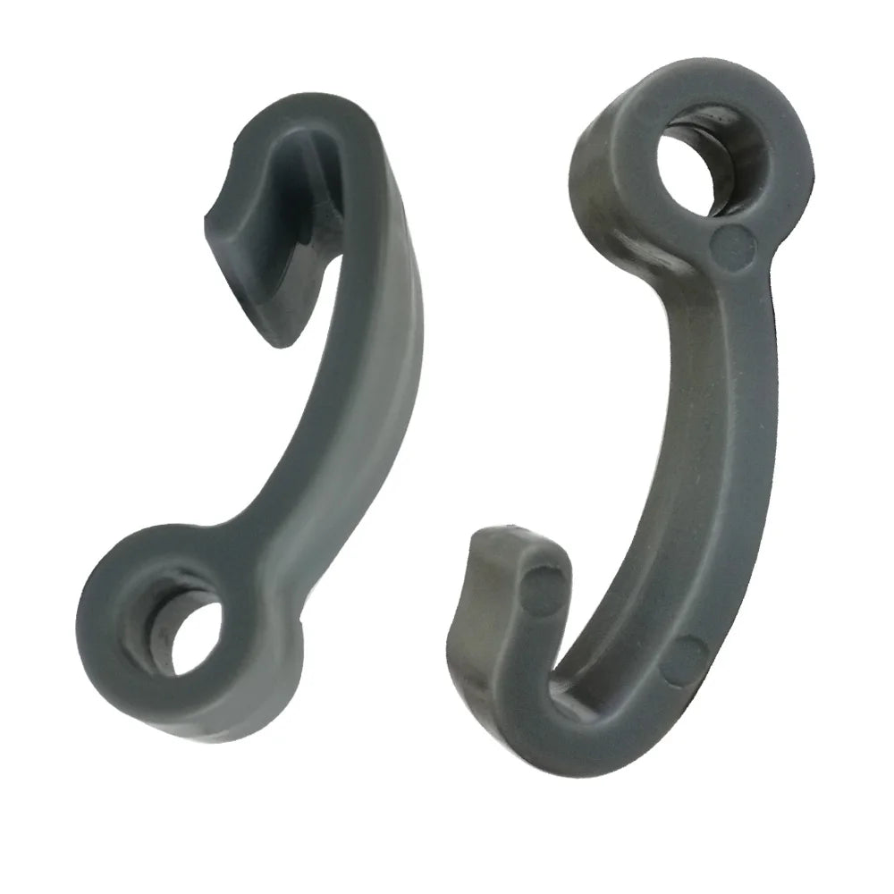12PCS Plastic Snap Fasten Rope Hooks Clips for Inflatable Boat Dingy Fishing Raft Marine Boat Cover Oasis Select
