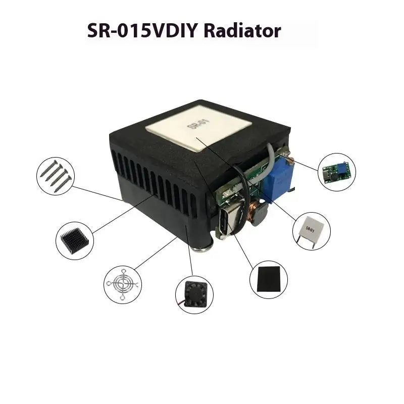1 Set 40*40MM Semiconductor Refrigeration Chip SR-01 5V DIY Thermoelectric Cooler Peltier Elemente Module Oasis Select 1set