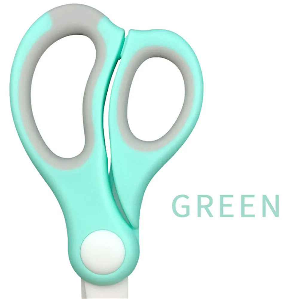 Sewing Scissors For Fabric Profession Stainless Steel Thread Scissors Embroidery Food Meat Ceramic Scissors Yarn Shears Tools Oasis Select Ceramic green