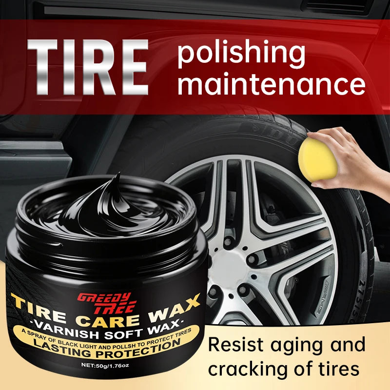 Tire Black Renovation Cream – Tyre Gloss & Plastic Restorer