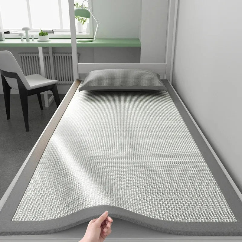 Cooling Bed Sheet Ice Silk Cold Feeling Mattress Cover for Summer Hot Weather Breathable Washable Bedding Use No Pillowcase Oasis Select