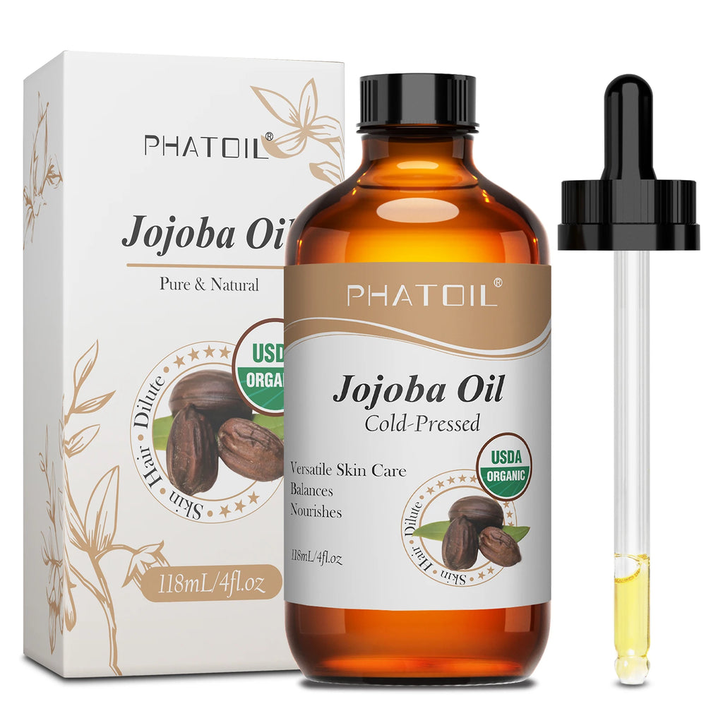 PHATOIL 118ml Organic Jojoba & Rosehip Seed Carrier Oil