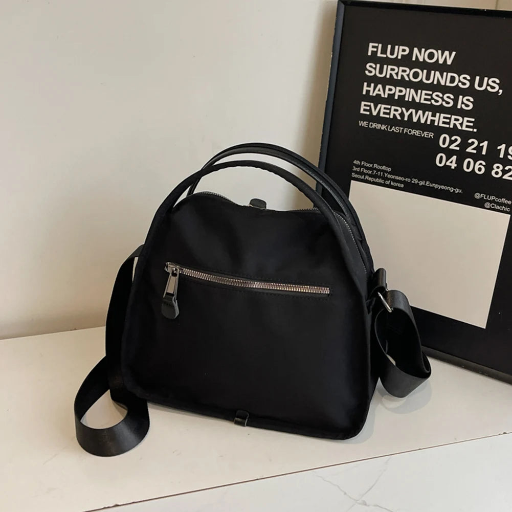 Women's Large Capacity Oxford Cloth Crossbody Shoulder Bag Crossbody Shoulder Bag Oasis Select Black Australia
