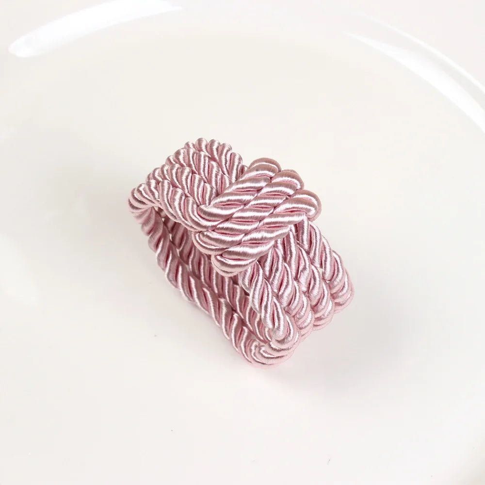 Woven Rope Napkin Rings – Wedding, Holiday & Home Decor