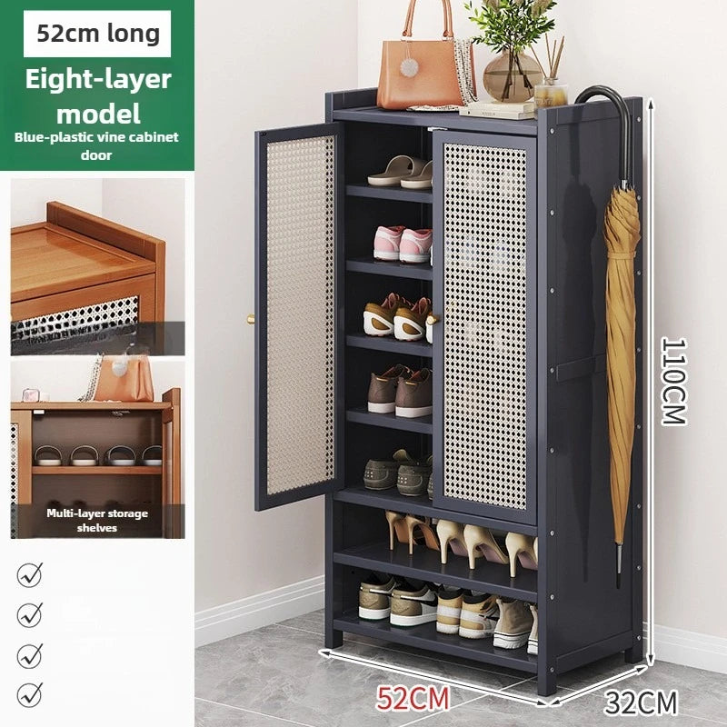 Entry to the door of the shoe cabinet, large-capacity shoe cabinet, multi-layer porch, for the corridor outside the door Oasis Select Grey E