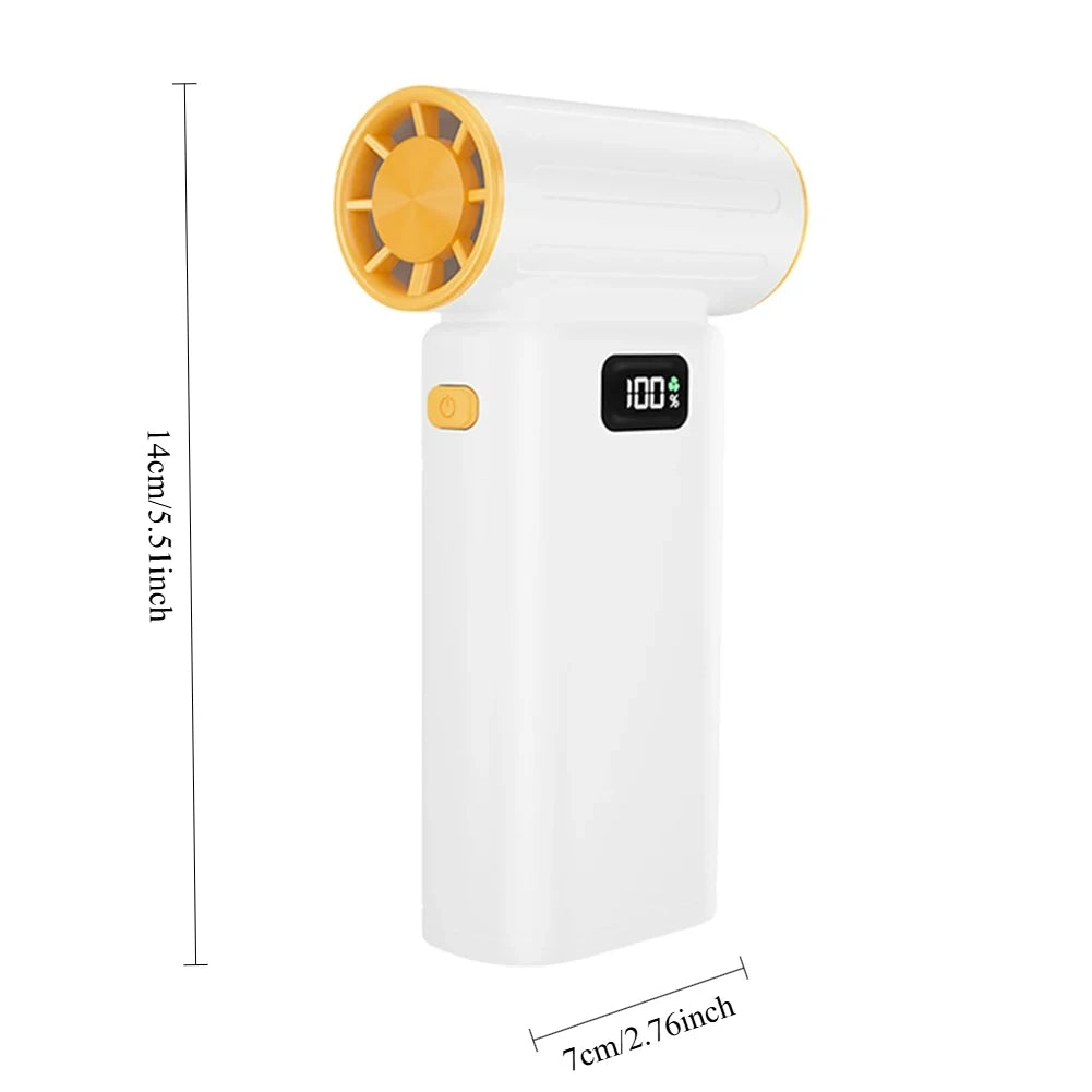 URGGU Mini Turbo Fan Electric Air Duster USB Rechargeable 5W
