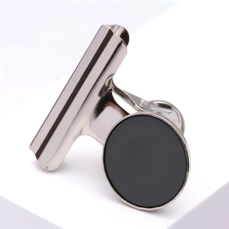 5pcs/10pcs Round Magnetic Clip Note Clip Metal Magnet Clip Hand Ledger Magnet Clip Magnet Stone Clip Magnetic Clip Oasis Select 10pcs Silver