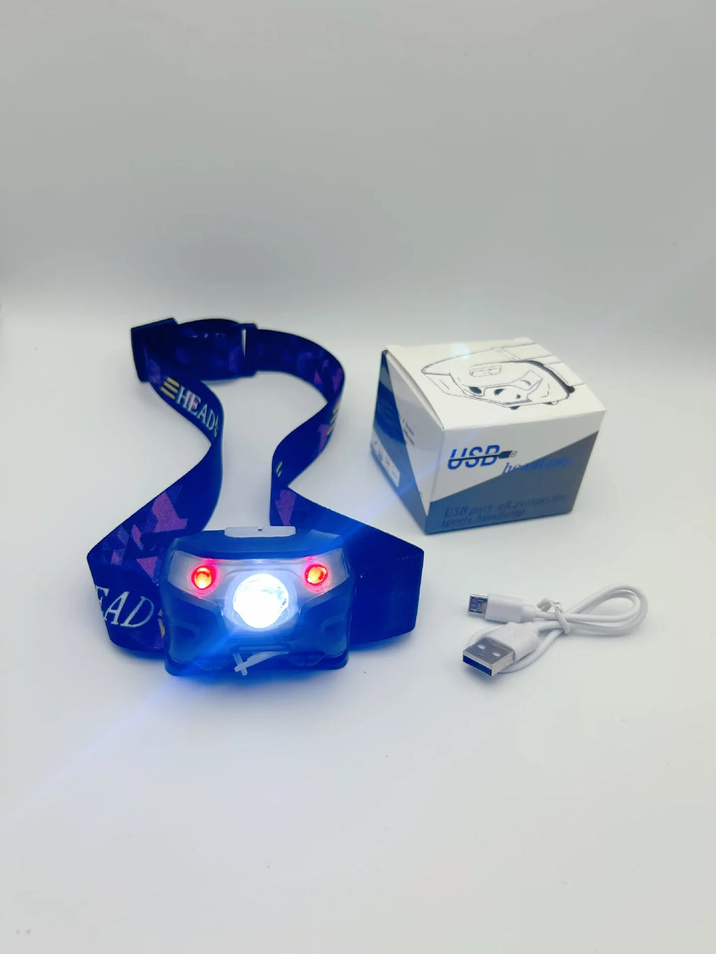 SHINEKNOT LED Rechargeable Headlamp | Smart Sensor, Waterproof