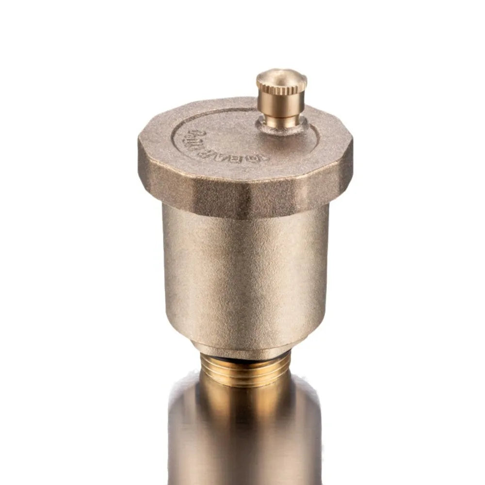 Brass Automatic Float Valve Kit 1/2"G Air Bleeder Release Vent Valve & 1/2"G Female Connector Adapter Oasis Select