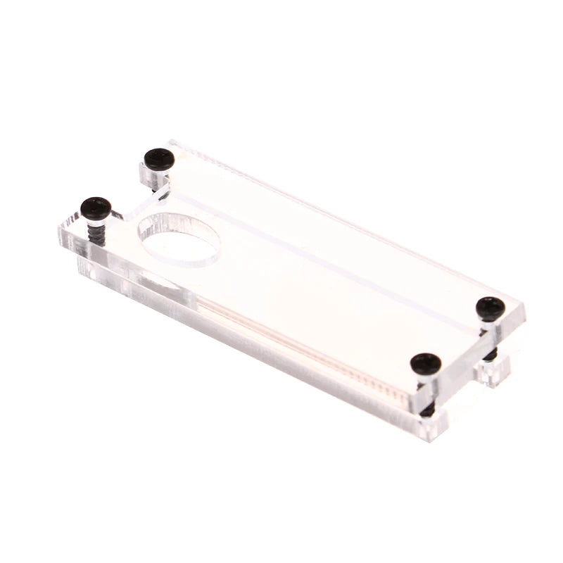 1Set Acrylic Hard Shell Transparent Protector Case Fixing Bracket with Screw for Raspbery Pi Pico Board Oasis Select