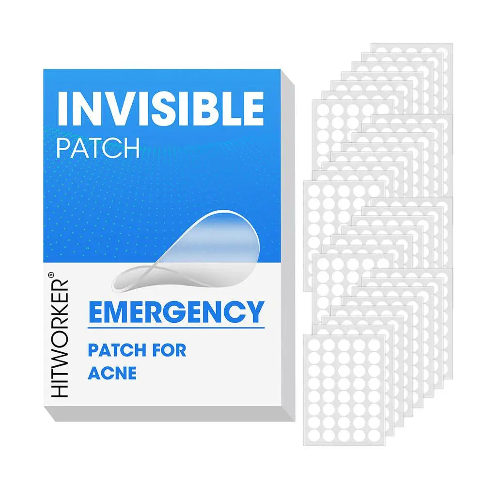 400-1200PCS Invisible Hydrocolloid Pimple Acne Patches Zit Spot Stickers Covering Zits Blemishes W Salicylic Acid & Tea Tree Oil Oasis Select 1200 counts