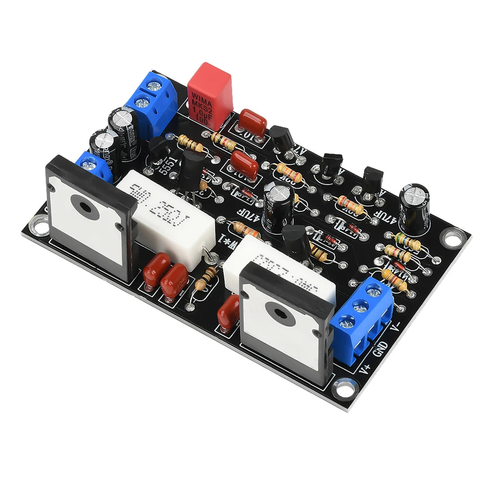 DC -10V-45V 100W 2SC5200+2SA1943 Mono High Power Post Stage Amplifier Board Low Noise HIFI Audio Amplifier Module Oasis Select