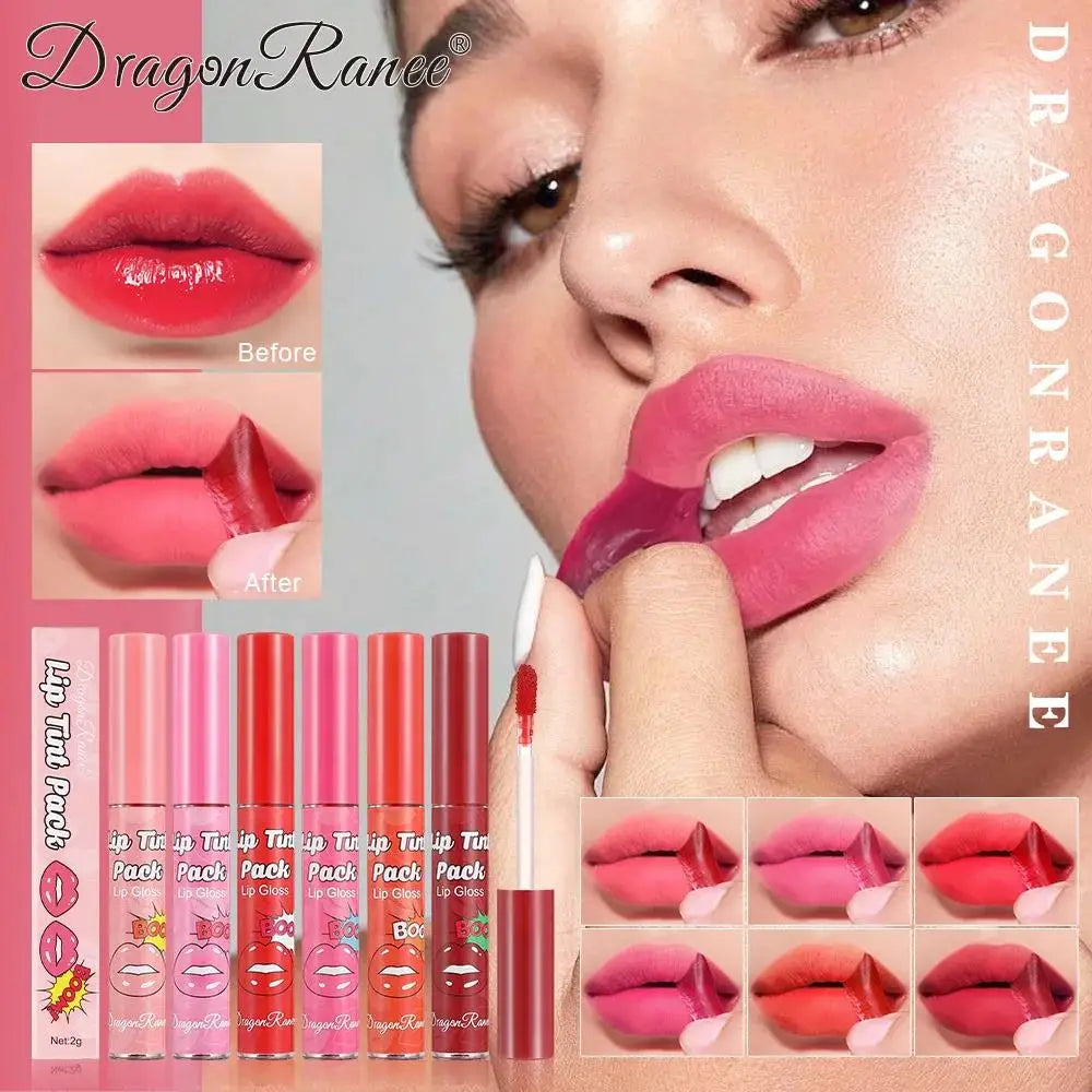 Dragon Ranee Peel-Off Matte Liquid Lipstick – Waterproof Lip Stain