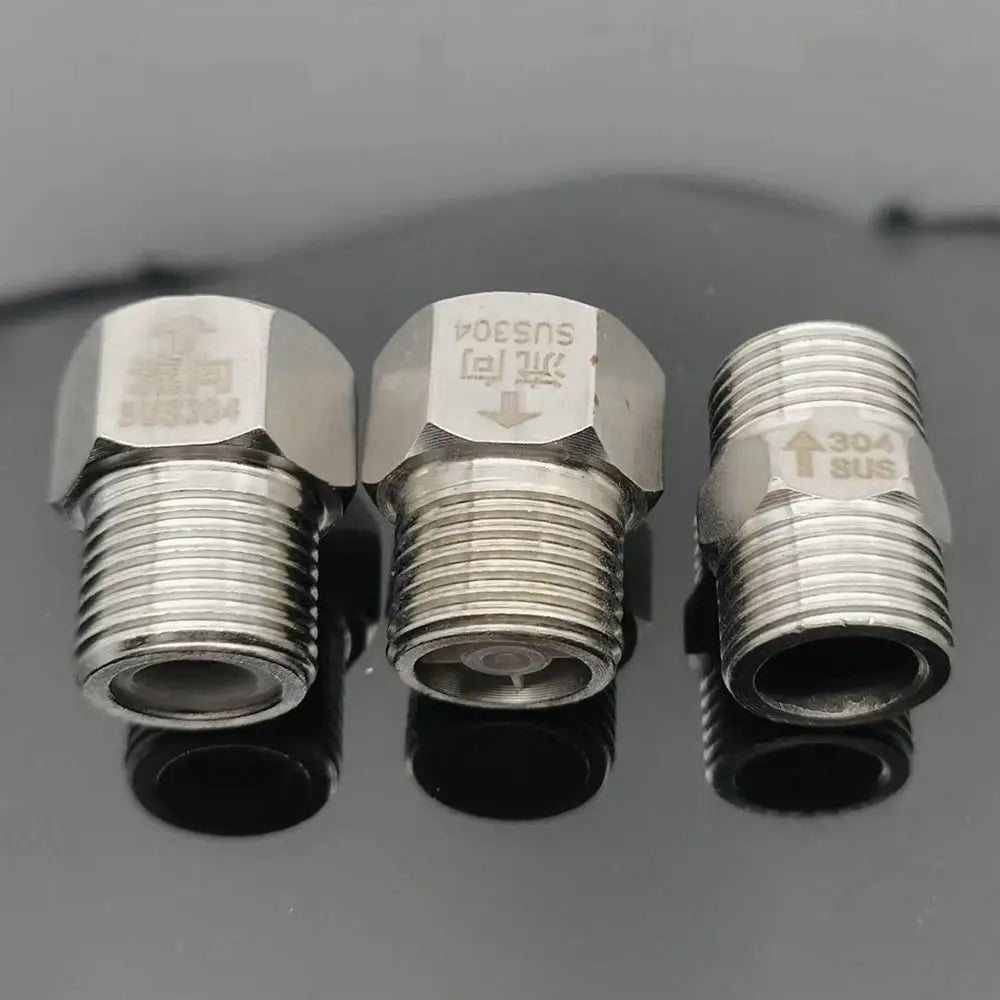 Durable Male Female Thread One-way Valve Brass Nickel Plated Check Valve 1/2" G1/2 20mm Backwater Backflow Valve Toilet Oasis Select