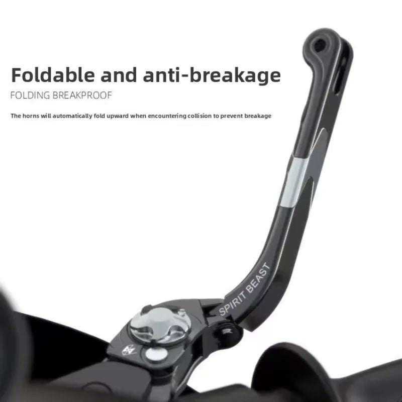 Bull horn brake modified motorcycle folding adjustable clutch brake handle pull rod Oasis Select